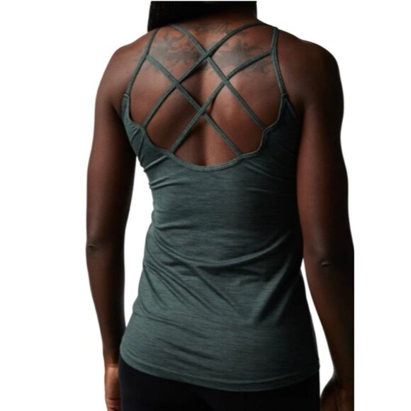 Born Primitive NWT Green Strappy Latitude Work Out Tank Size Medium - Picture 1 of 11